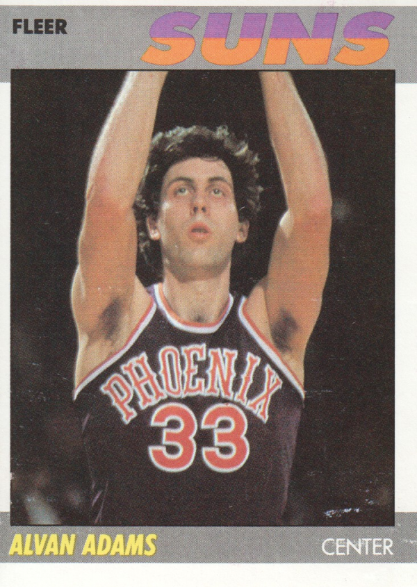 1987-88 Fleer #2 Alvan Adams
