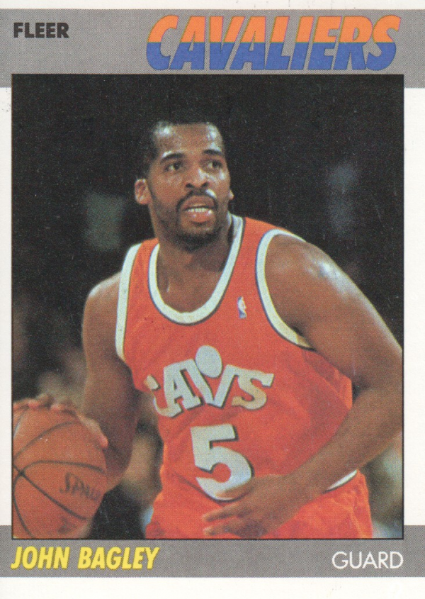 1987-88 Fleer #5 John Bagley
