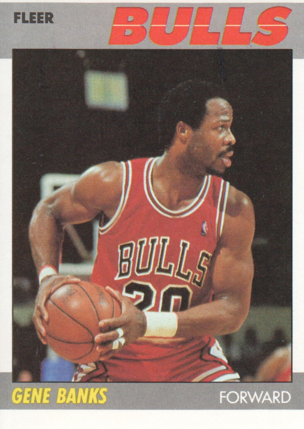 1987-88 Fleer #8 Gene Banks