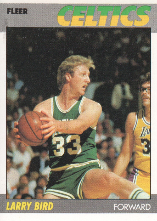 1987-88 Fleer #11 Larry Bird !