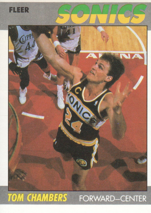1987-88 Fleer #19 Tom Chambers