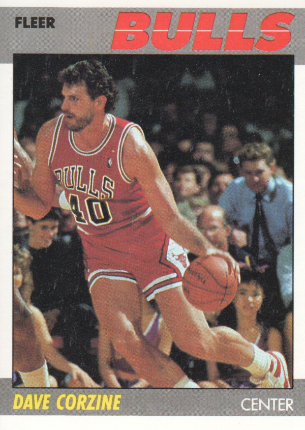 1987-88 Fleer #22 Dave Corzine