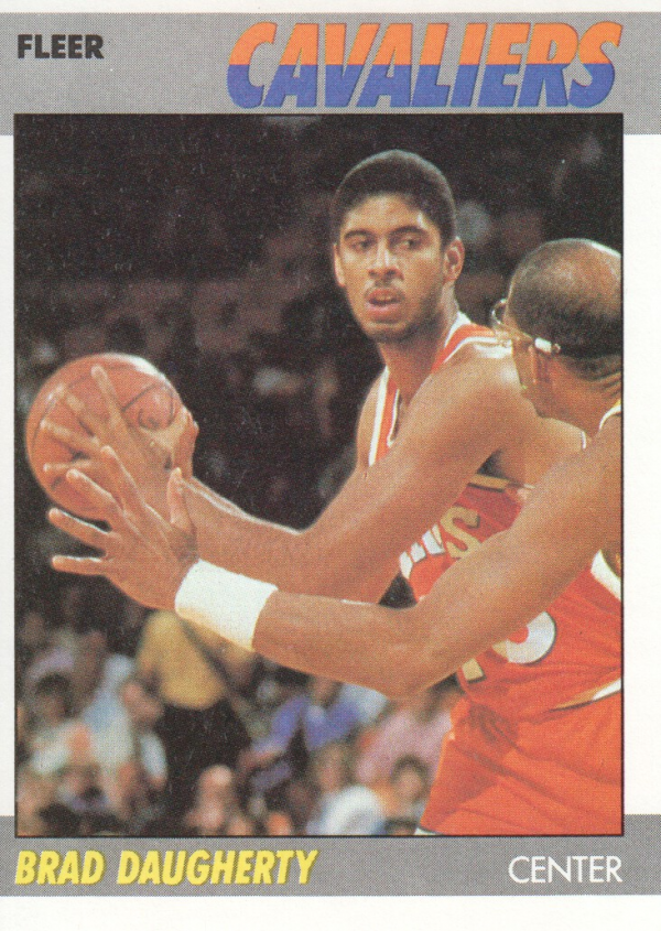 1987-88 Fleer #25 Brad Daugherty RC