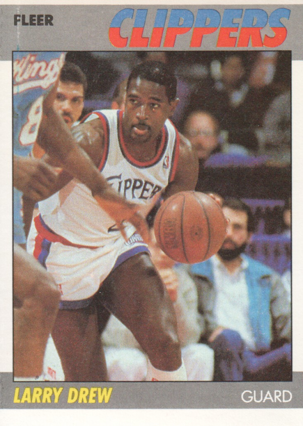 1987-88 Fleer #29 Larry Drew