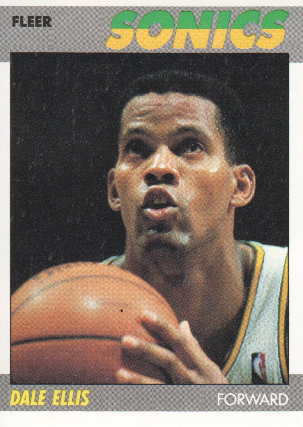 1987-88 Fleer #33 Dale Ellis RC
