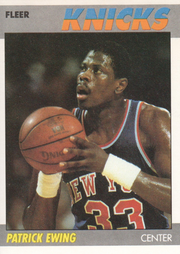 1987-88 Fleer #37 Patrick Ewing