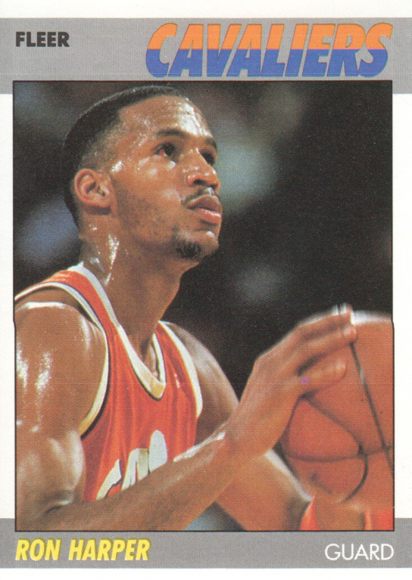 1987-88 Fleer #49 Ron Harper RC