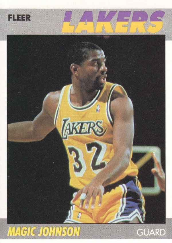 1987-88 Fleer #56 Magic Johnson