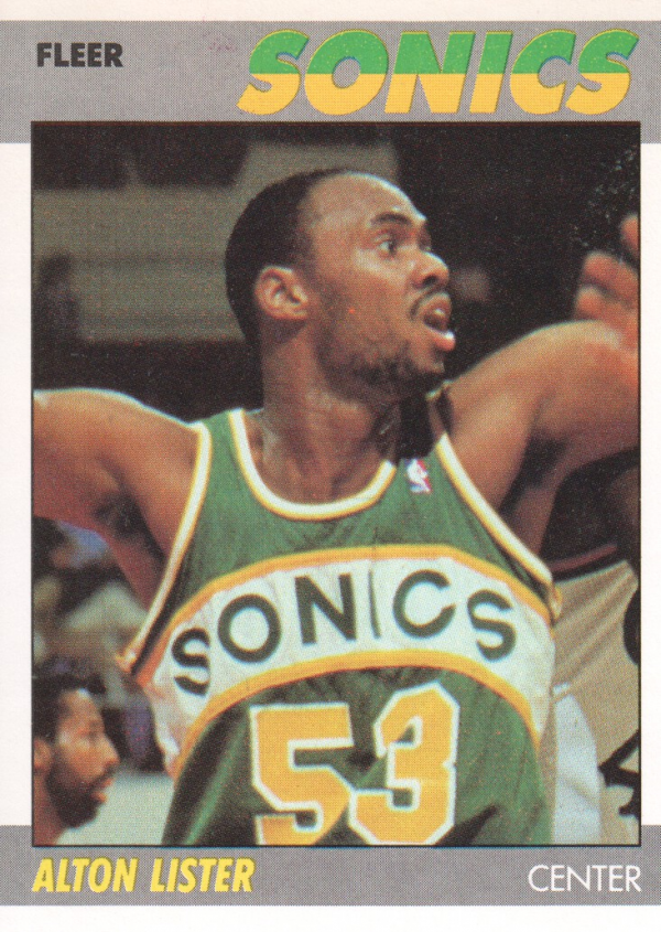 1987-88 Fleer #64 Alton Lister