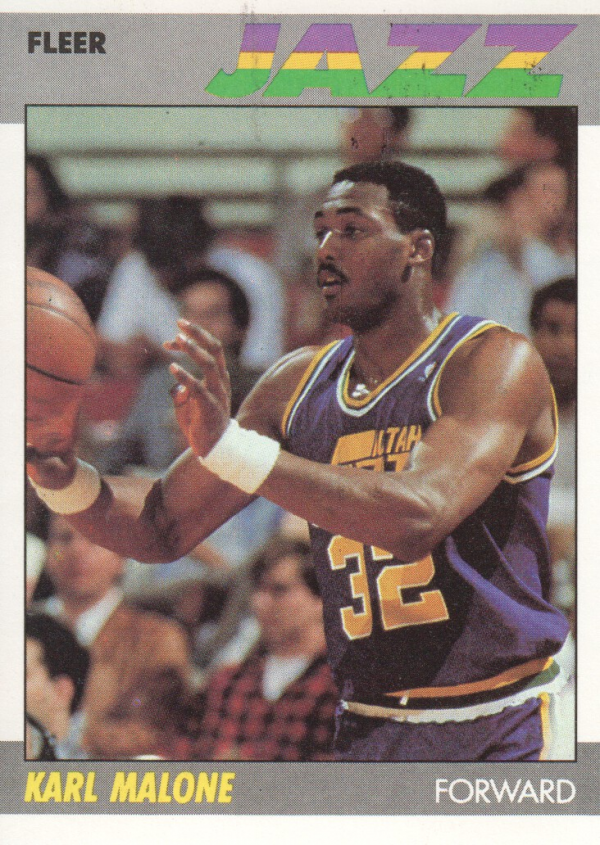 1987-88 Fleer #68 Karl Malone