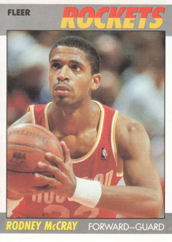 1987-88 Fleer #72 Rodney McCray