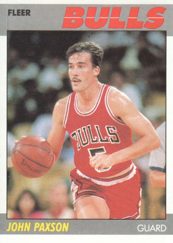 1987-88 Fleer #83 John Paxson RC