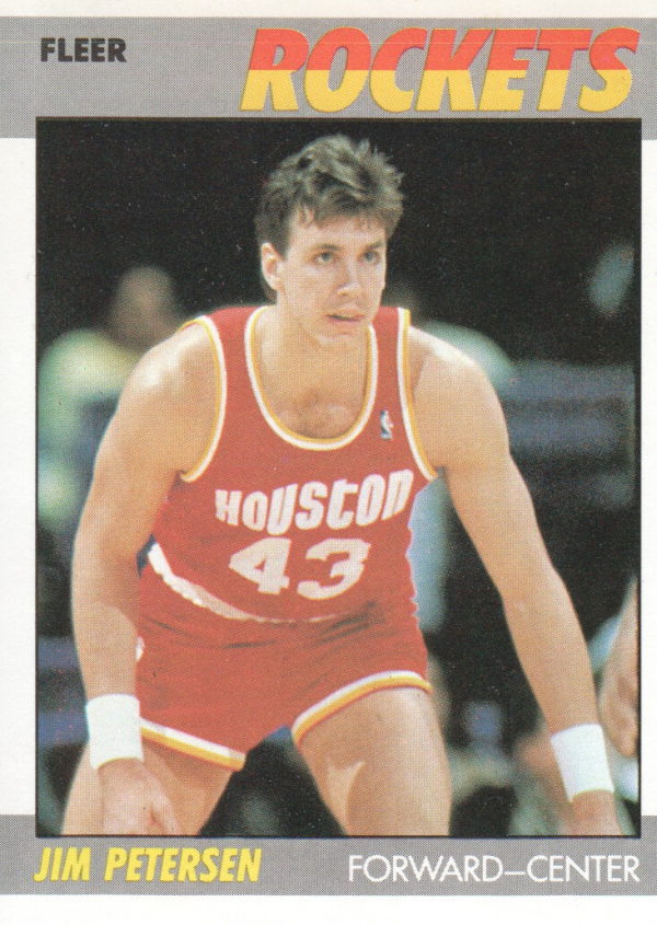 1987-88 Fleer #86 Jim Petersen