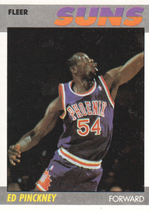 1987-88 Fleer #88 Ed Pinckney RC