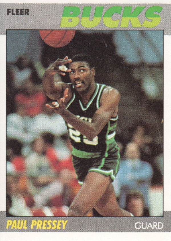 1987-88 Fleer #90 Paul Pressey