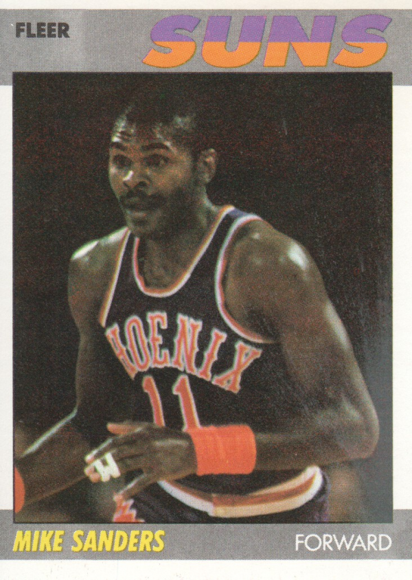 1987-88 Fleer #96 Mike Sanders