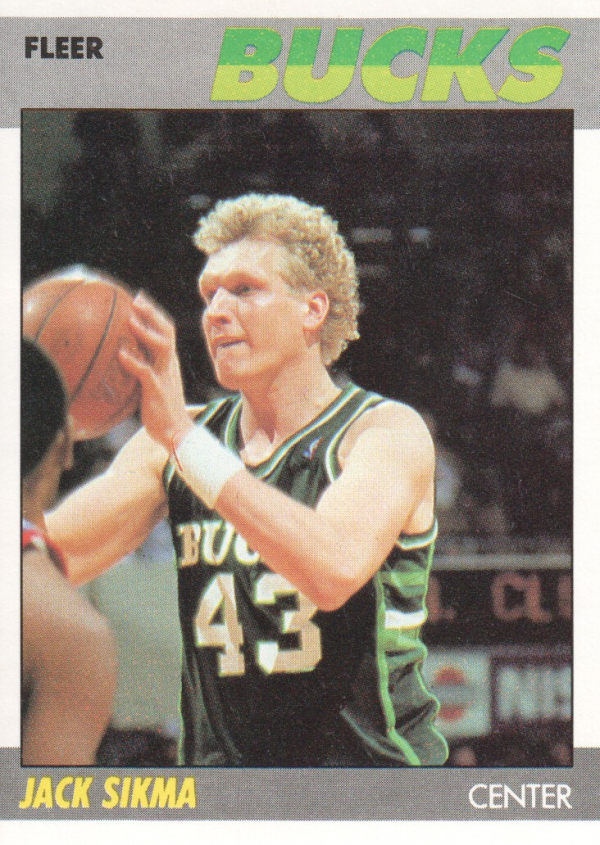 1987-88 Fleer #100 Jack Sikma