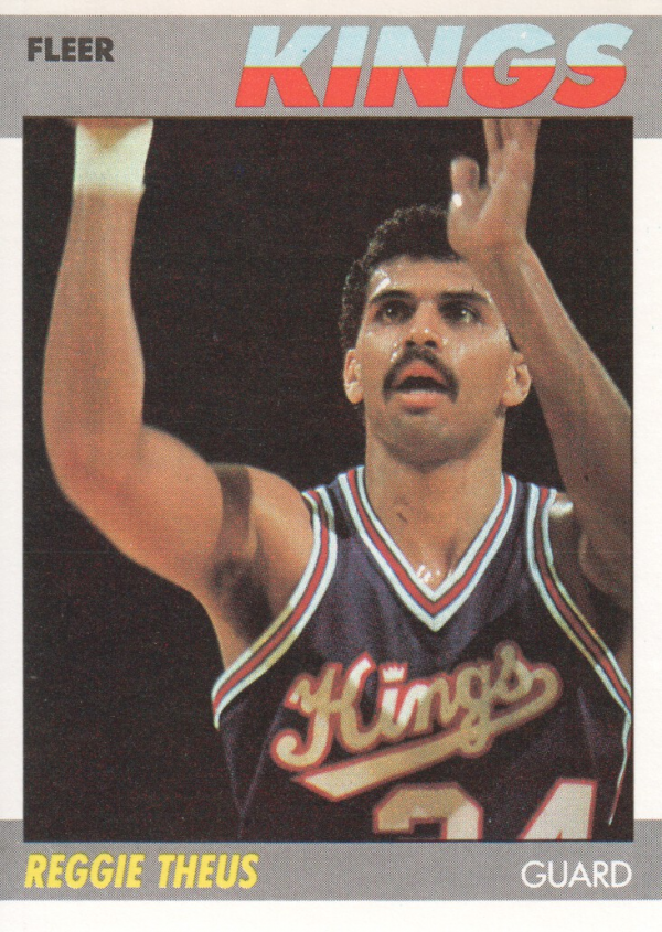 1987-88 Fleer #105 Reggie Theus