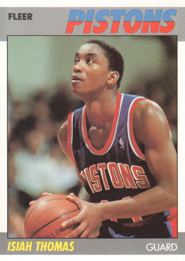 1987-88 Fleer #106 Isiah Thomas