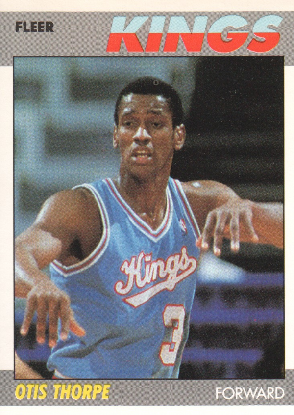 1987-88 Fleer #109 Otis Thorpe RC