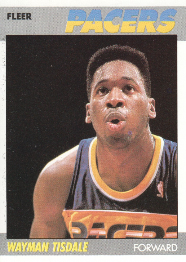 1987-88 Fleer #111 Wayman Tisdale