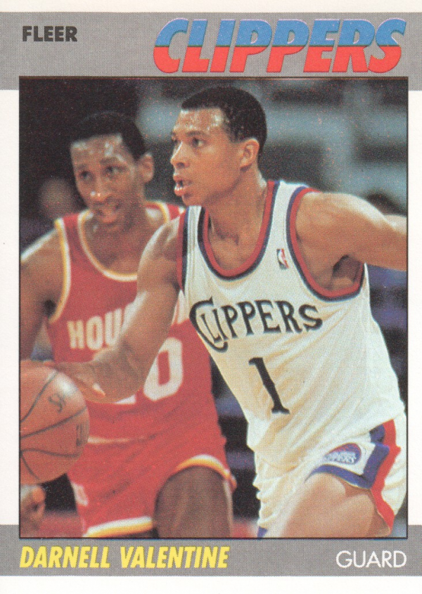 1987-88 Fleer #115 Darnell Valentine