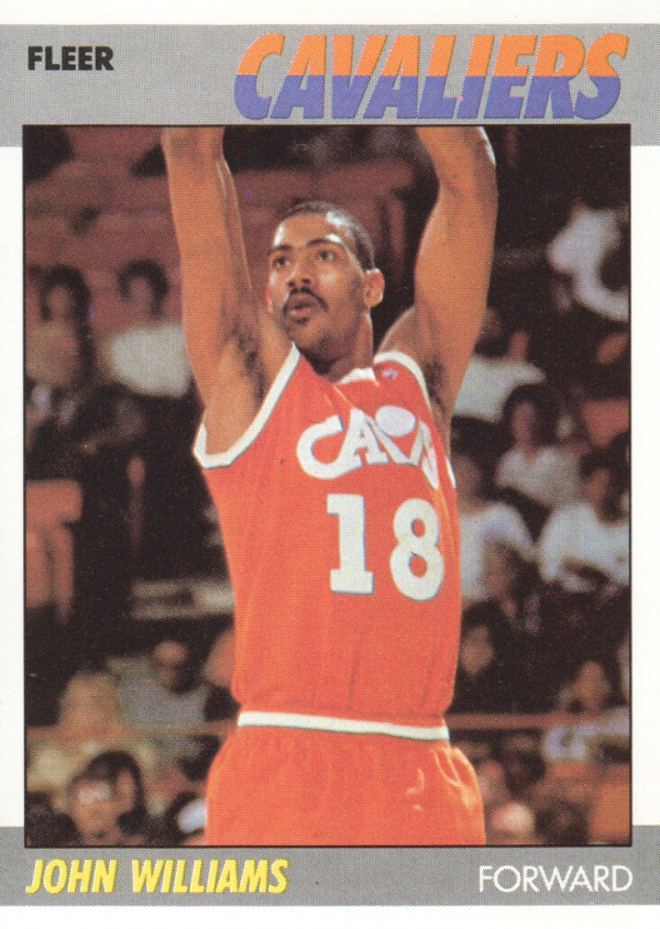 1987-88 Fleer #123 Hot Rod Williams RC
