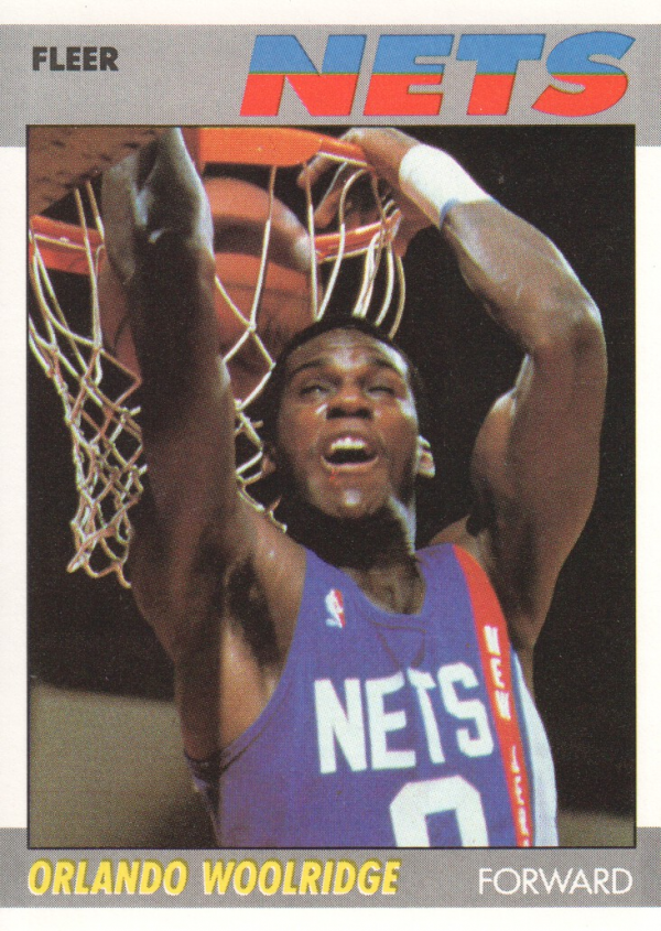 1987-88 Fleer #129 Orlando Woolridge