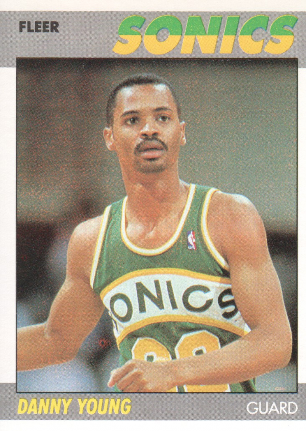1987-88 Fleer #131 Danny Young RC