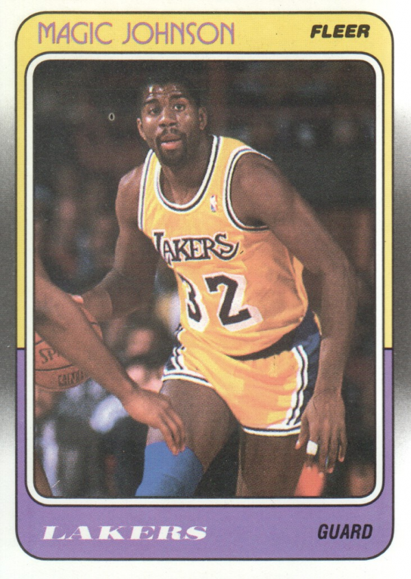 1988-89 Fleer #67 Magic Johnson