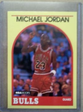 1990 Hoops 100 Superstars #12 Michael Jordan