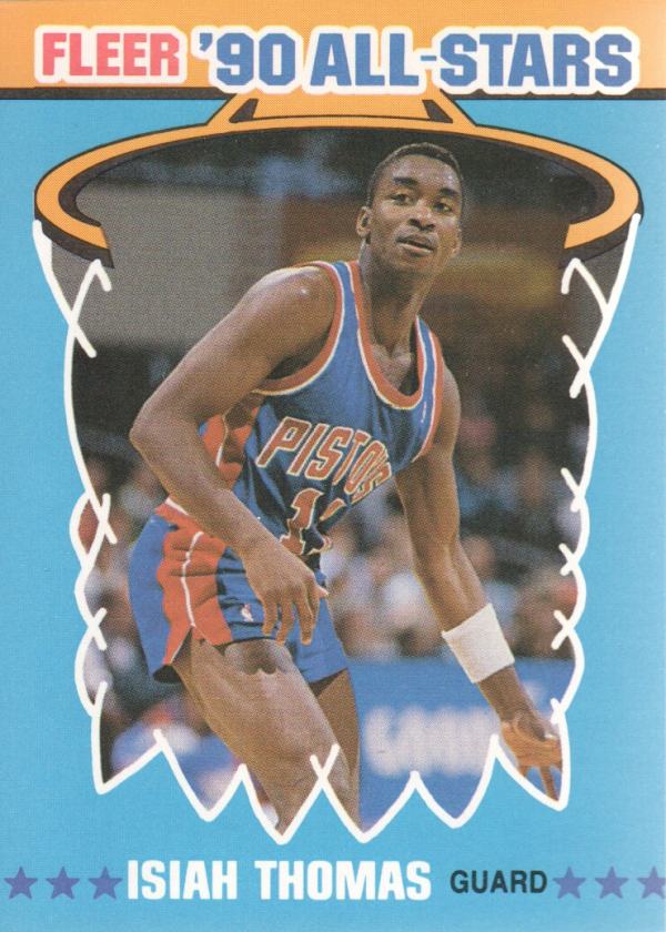 1990-91 Fleer All-Stars #6 Isiah Thomas