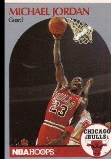 1990-91 Hoops #65 Michael Jordan