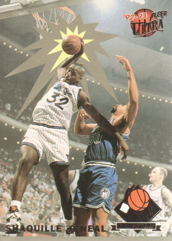 1992-93 Ultra Rejectors #4 Shaquille O'Neal