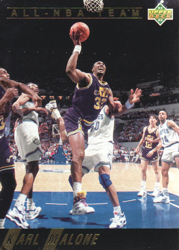 1992-93 Upper Deck All-NBA #AN4 Karl Malone