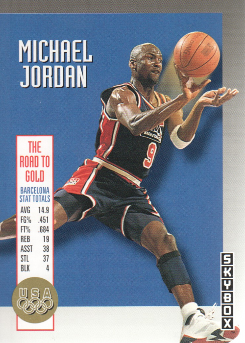 1992-93 SkyBox Olympic Team #USA11 Michael Jordan