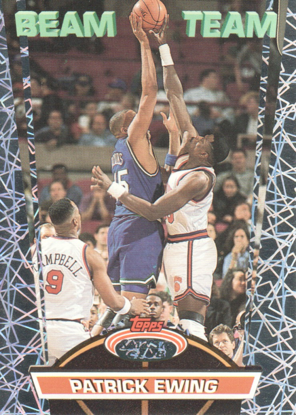 1992-93 Stadium Club Beam Team #18 Patrick Ewing