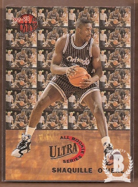 1992-93 Ultra All-Rookies #7 Shaquille O'Neal