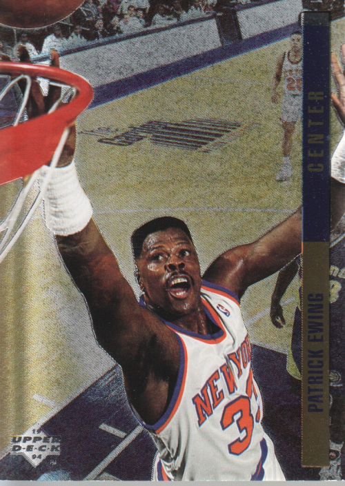 1993-94 Upper Deck SE Behind the Glass #G2 Patrick Ewing