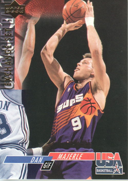 1993-94 Upper Deck SE USA Trade #14 Dan Majerle
