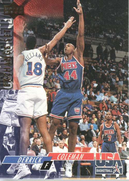 1993-94 Upper Deck SE USA Trade #22 Derrick Coleman