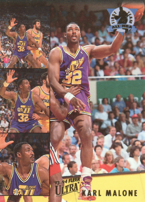 1993-94 Ultra All-NBA #3 Karl Malone