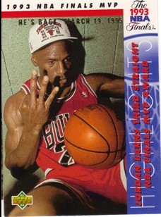 1993-94 Upper Deck #204 Michael Jordan FIN