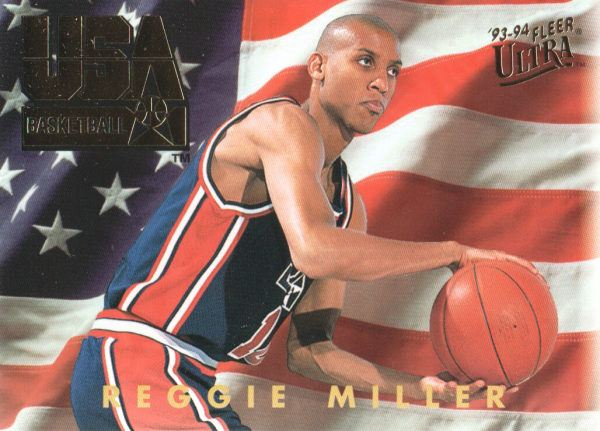 1993-94 Ultra #M1 Reggie Miller USA