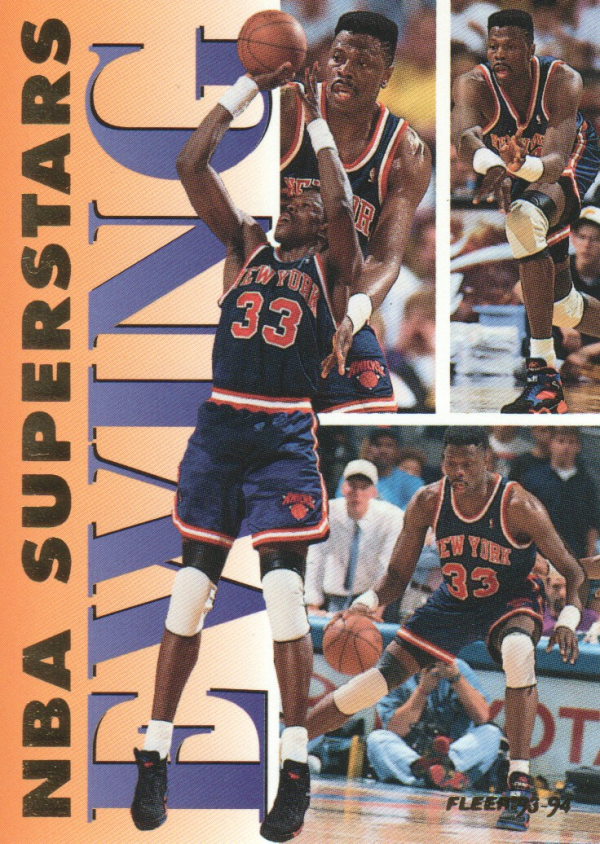 1993-94 Fleer NBA Superstars #6 Patrick Ewing