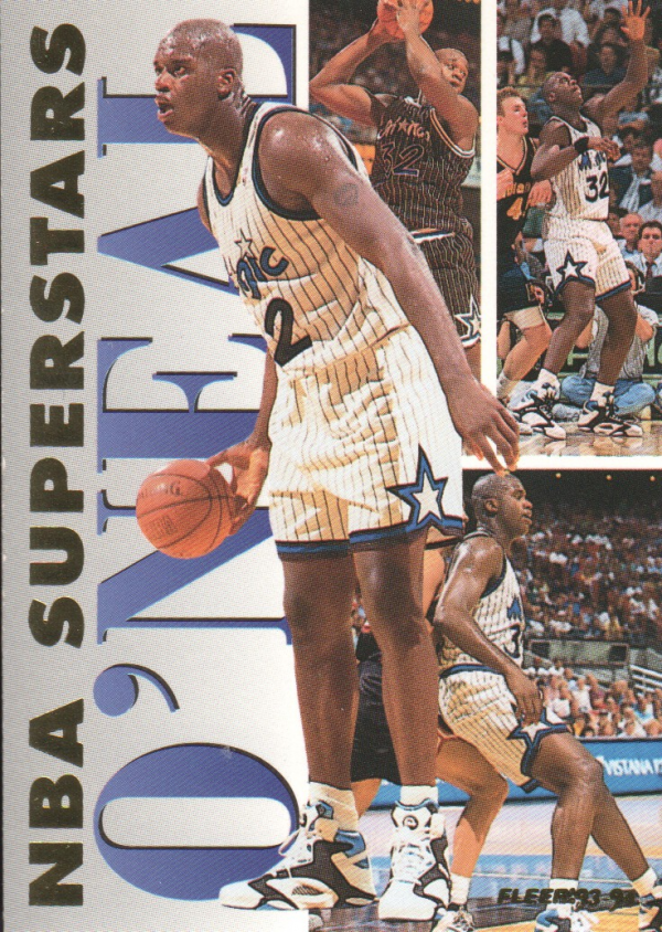 1993-94 Fleer NBA Superstars #16 Shaquille O'Neal