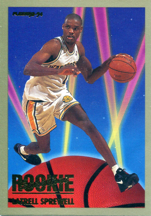 1993-94 Fleer Rookie Sensations #21 Latrell Sprewell