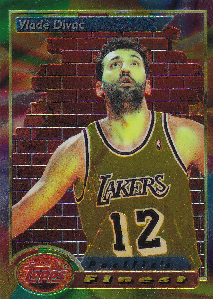 1993 94 Finest 120 Vlade Divac PF NM MT