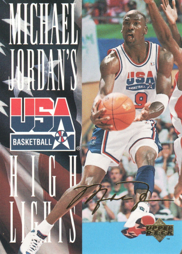 1994 Upper Deck USA Jordan's Highlights #JH1 Michael Jordan