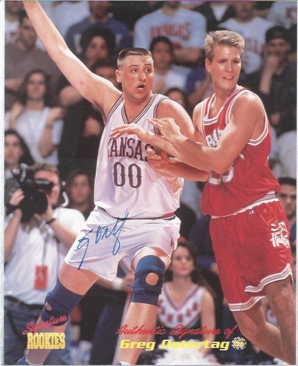 1995 Signature Rookies Prime Signatures #27 Greg Ostertag